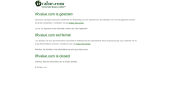 Desktop Screenshot of irvalue.com